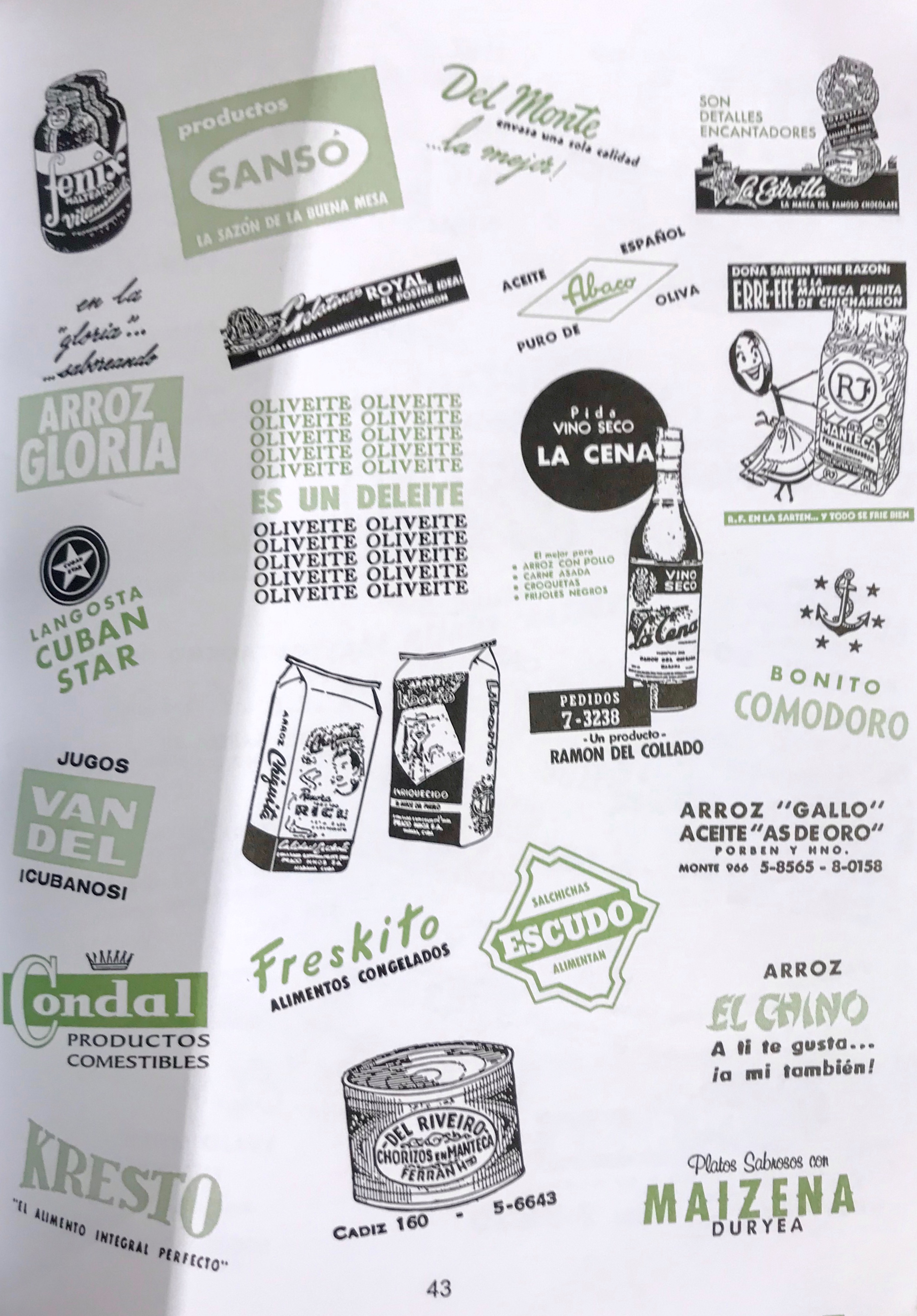 old Cuban products