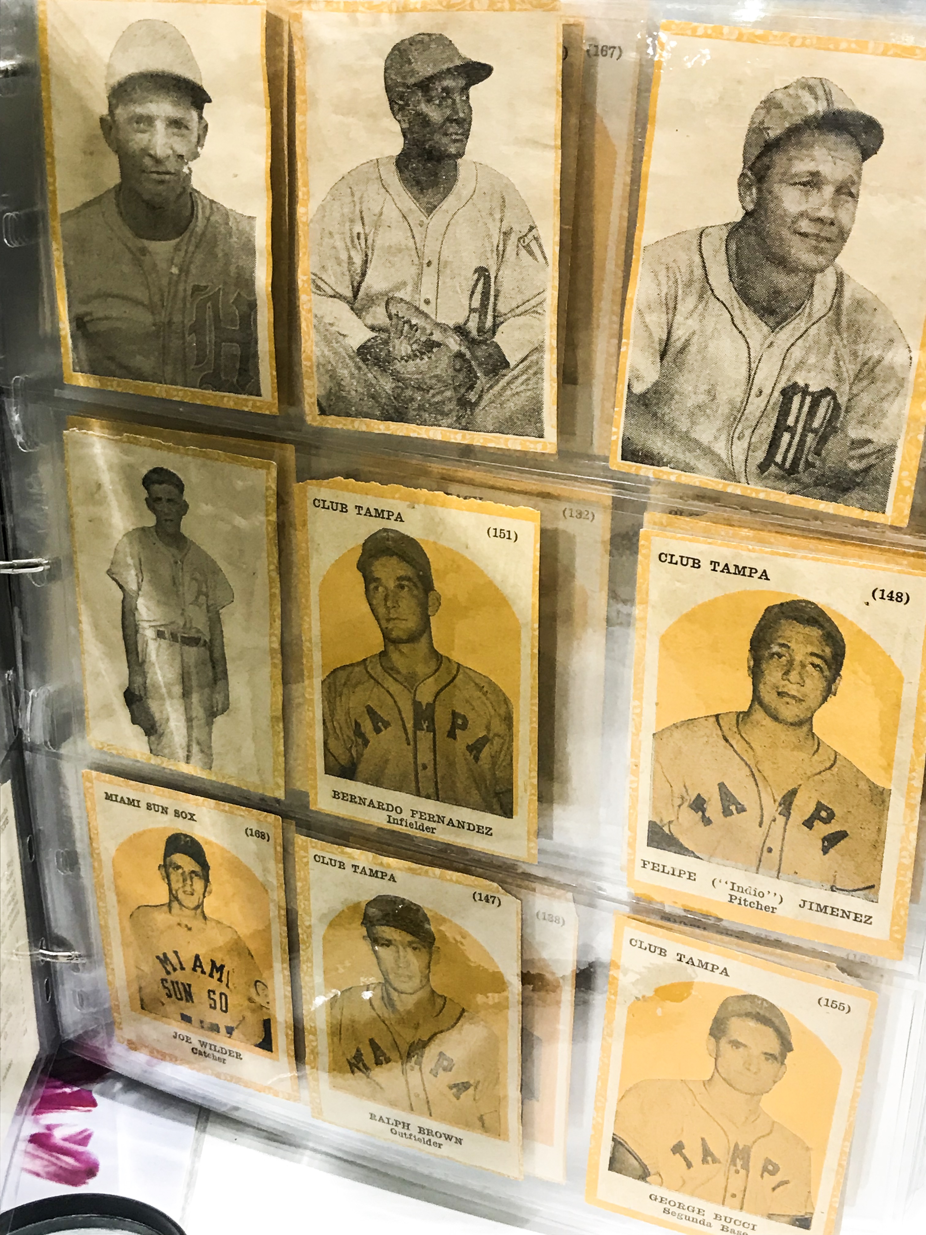 vintage Cuban baseball cards