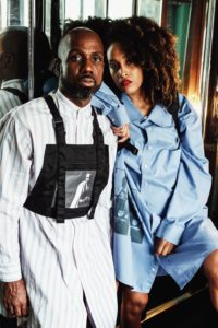 Mgierof Nostalgia: Closet mirror shot with models Bella Starr & Don Q. Life