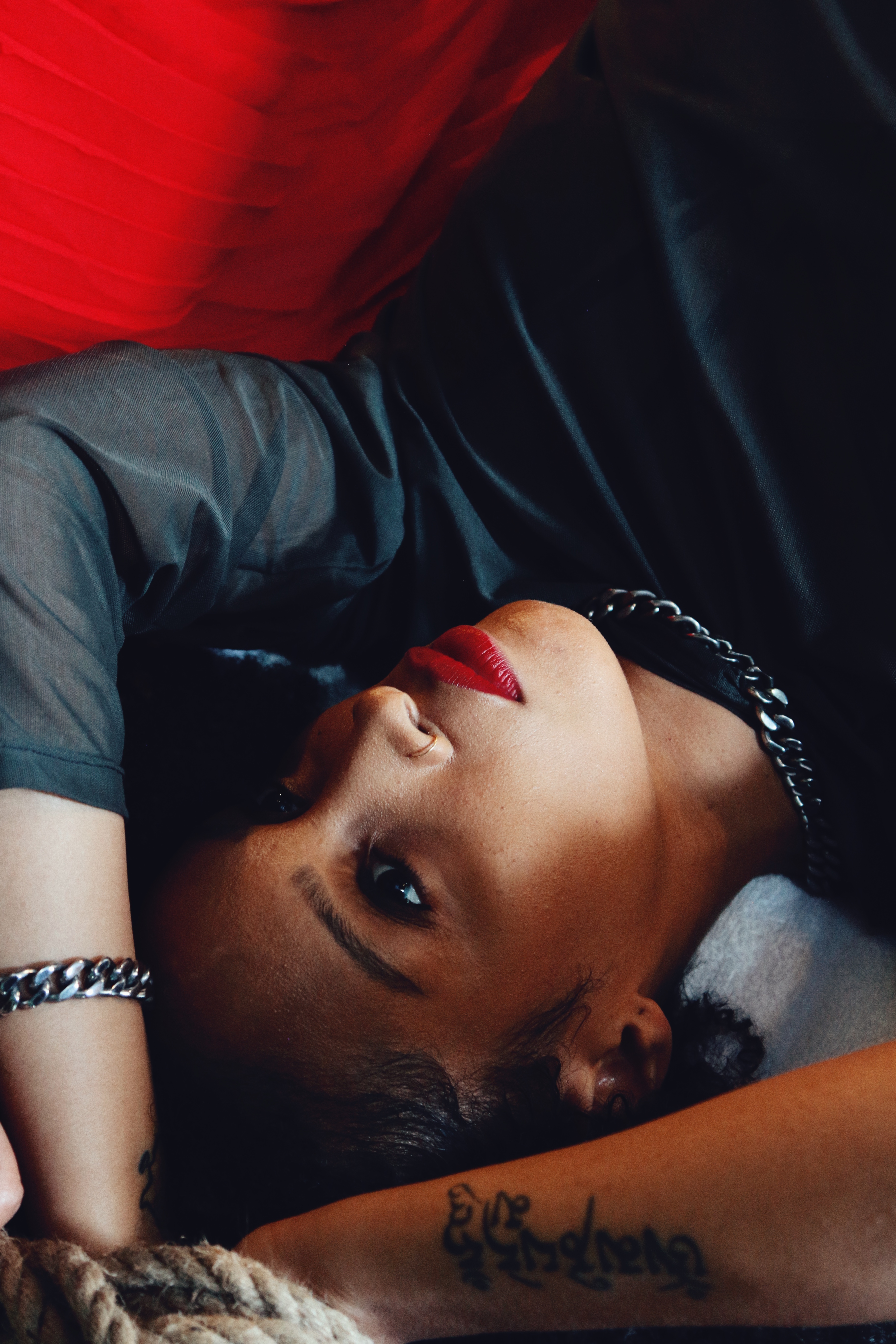 Ngierof Nostalgia: Closeup with model Bella Starr