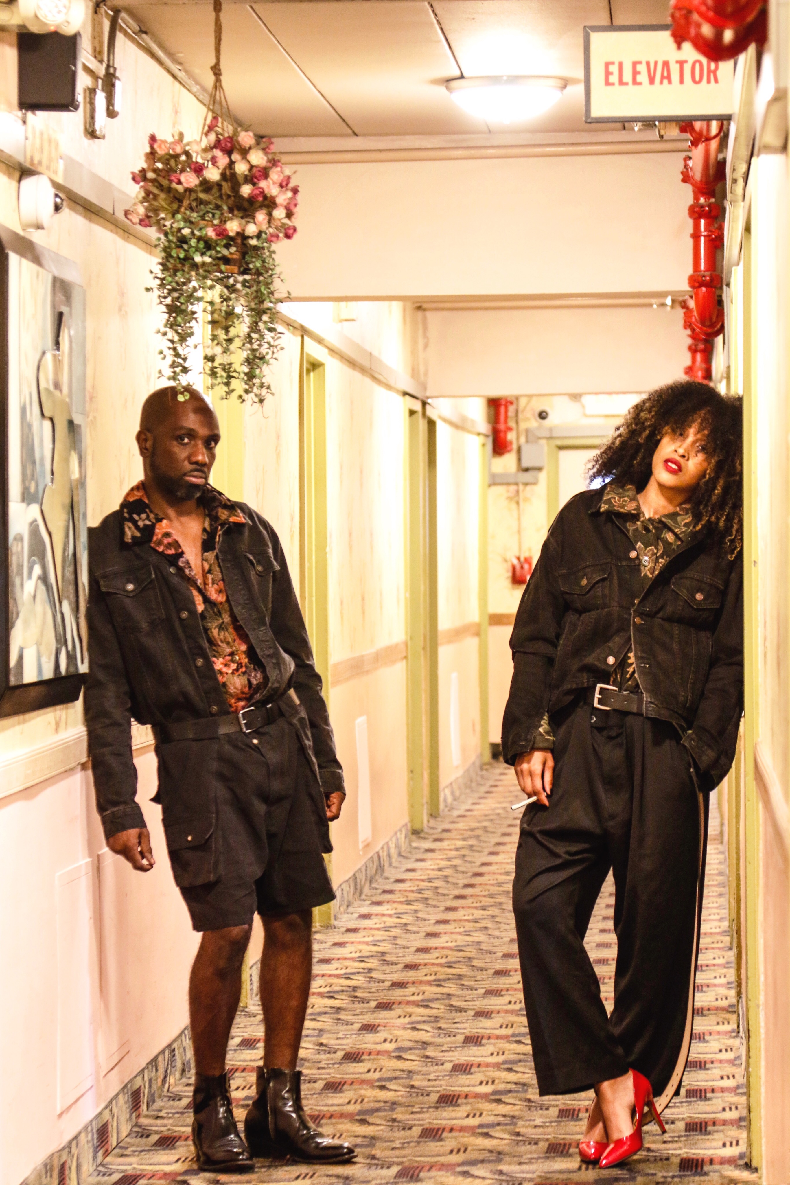 Ngierof Nostalgia: Hallway Encounters with models Bella Starr & Don Q Life