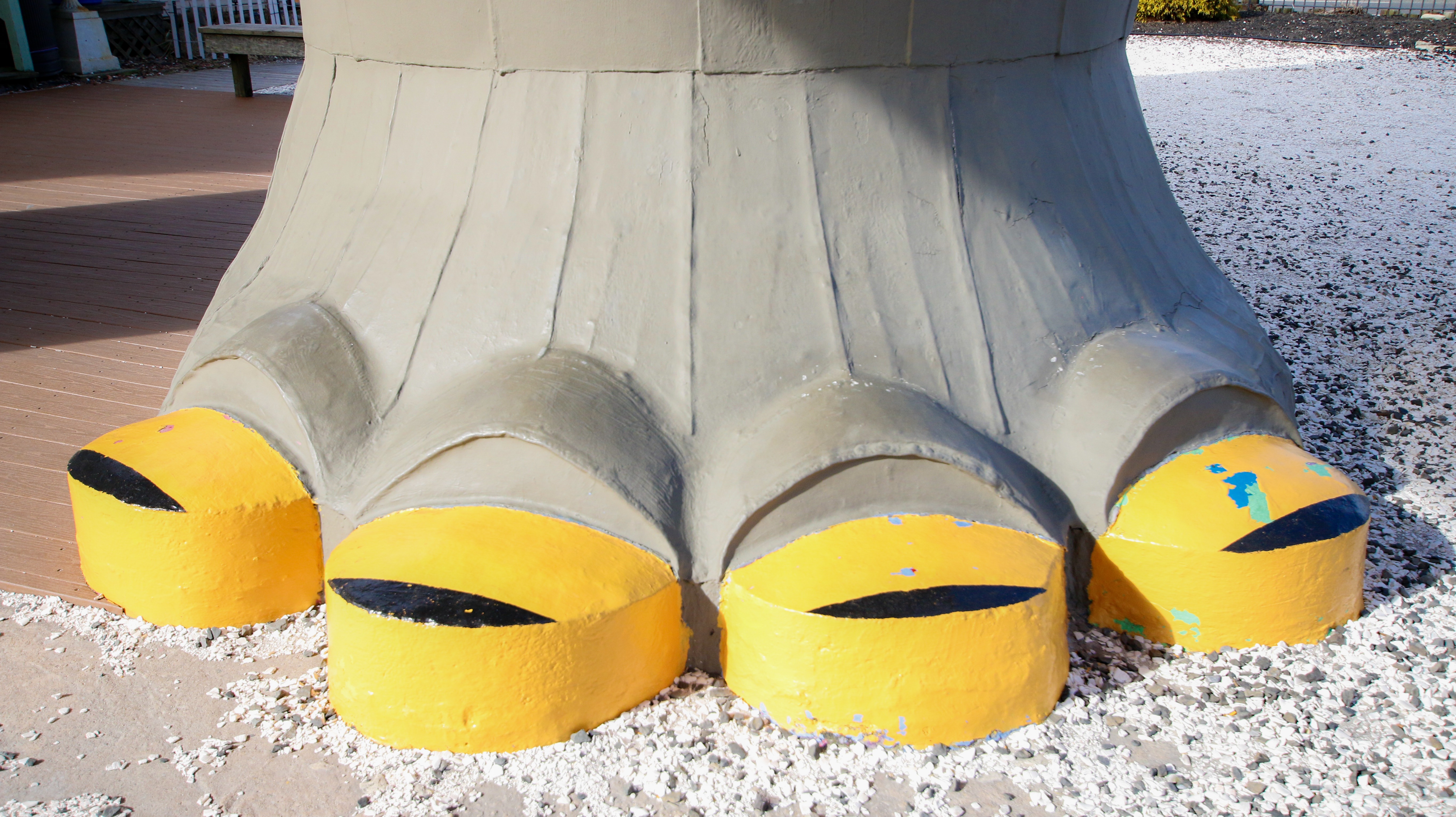 Nostalgia: Lucy the Elephant's foot