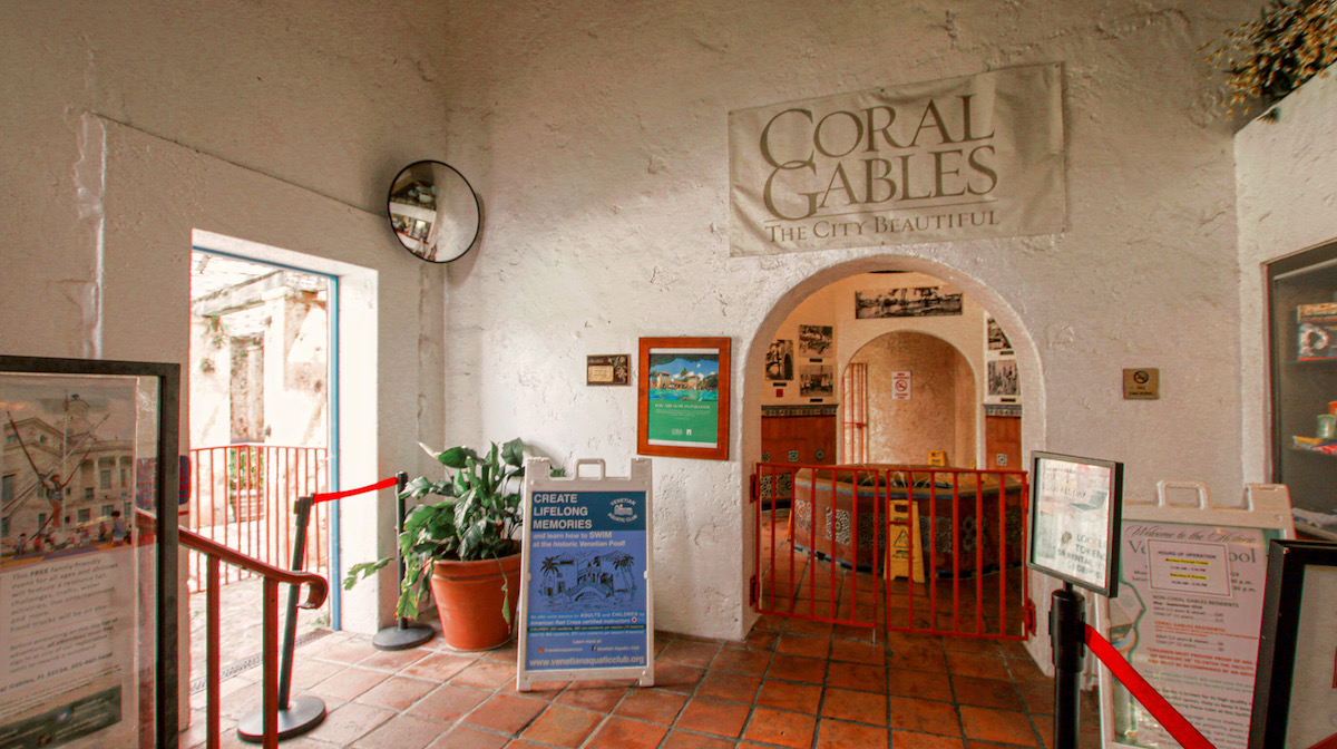 Hopeless Nostalgic. Venetian Pool Entrance ticket counter 2