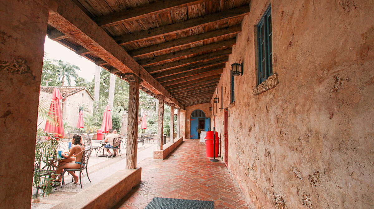 Hopeless Nostalgic. Venetian Pool casino loggia