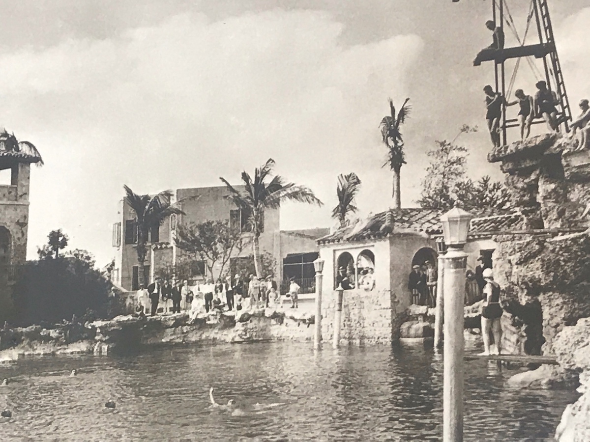 Hopeless Nostalgic. Venetian Pool high dive 1927