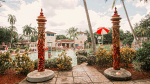 Hopeless Nostalgic. Venetian Pool mooring posts
