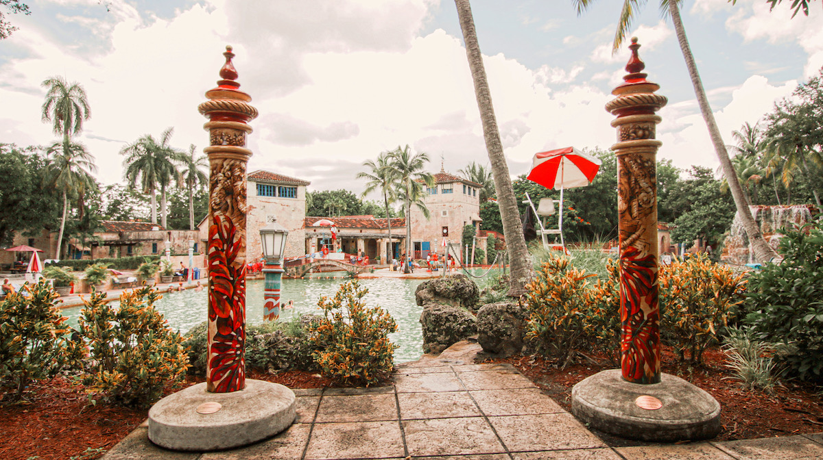 Hopeless Nostalgic. Venetian Pool mooring posts