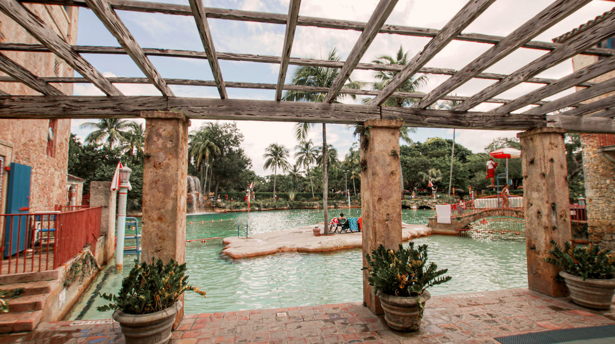 Hopeless Nostalgic. Venetian Pool outdoor view 2