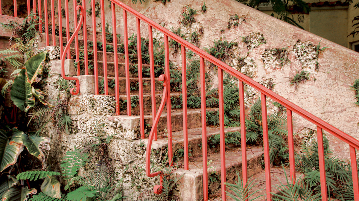 Hopeless Nostalgic. Venetian Pool stairs 2