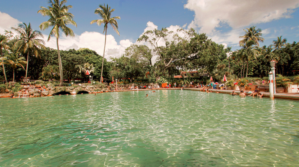 Hopeless Nostalgic. Venetian Pool view of grottos