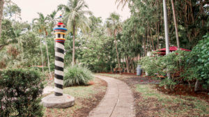 Hopeless Nostalgic. Venetian Pool walkway and mooring post